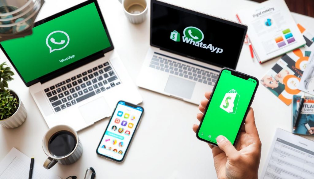 Applications intégration WhatsApp Shopify