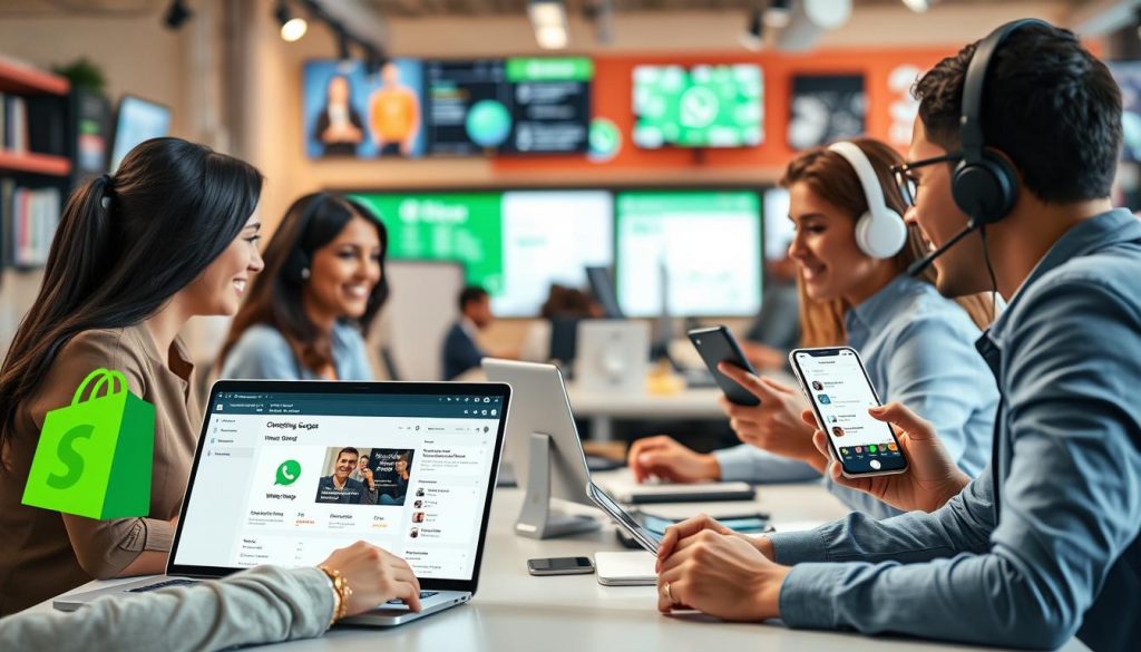Omnichannel support Shopify