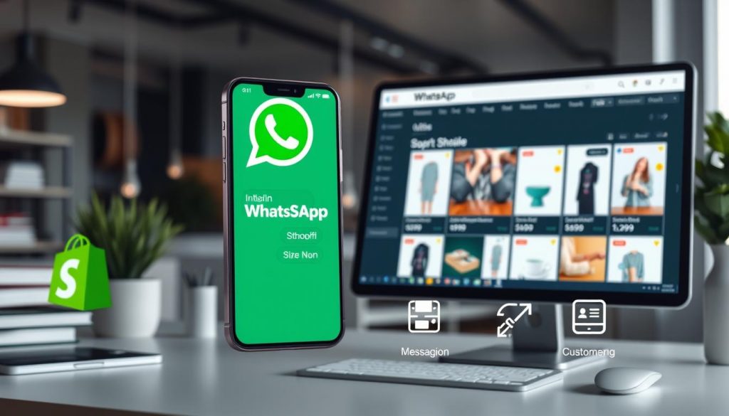 Options d'intégration de WhatsApp dans Shopify