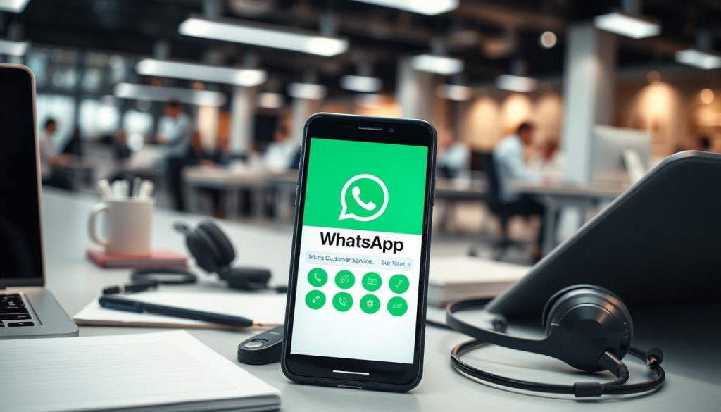 Service client efficace via WhatsApp