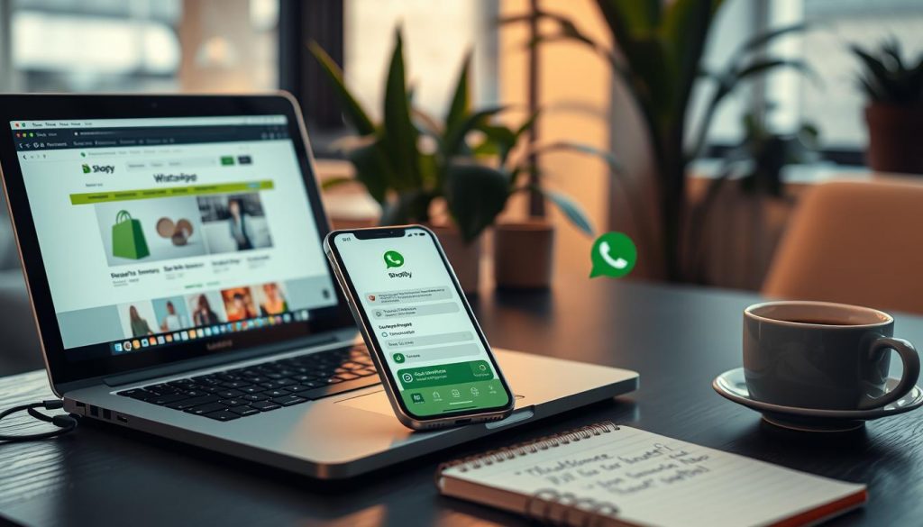 Service client via WhatsApp