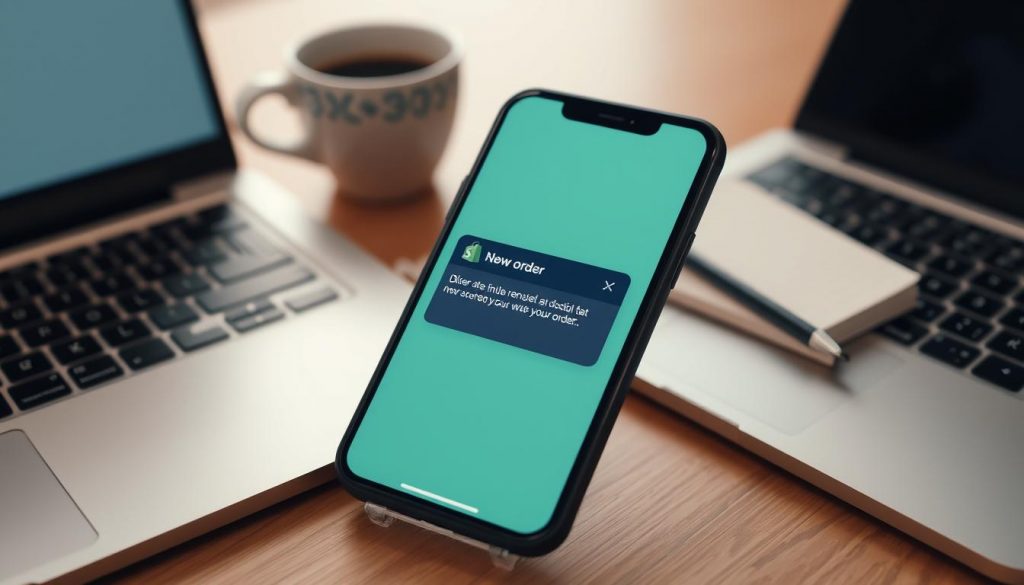 Shopify notifications