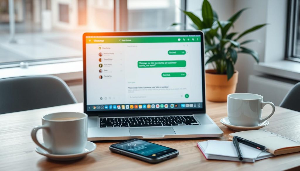 WhatsApp customer service success