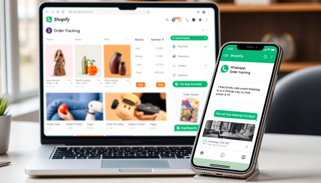 WhatsApp order tracking on Shopify
