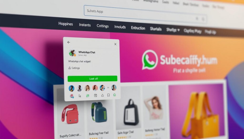 Widget chat WhatsApp personnalisé