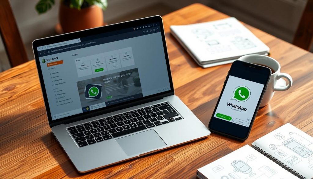 installation facile application WhatsApp