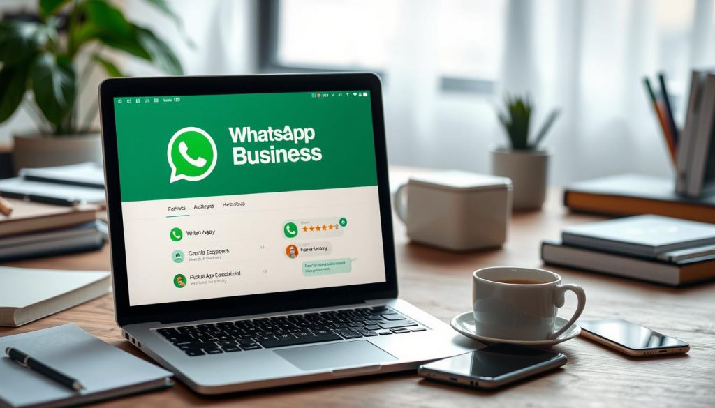 linking WhatsApp business account