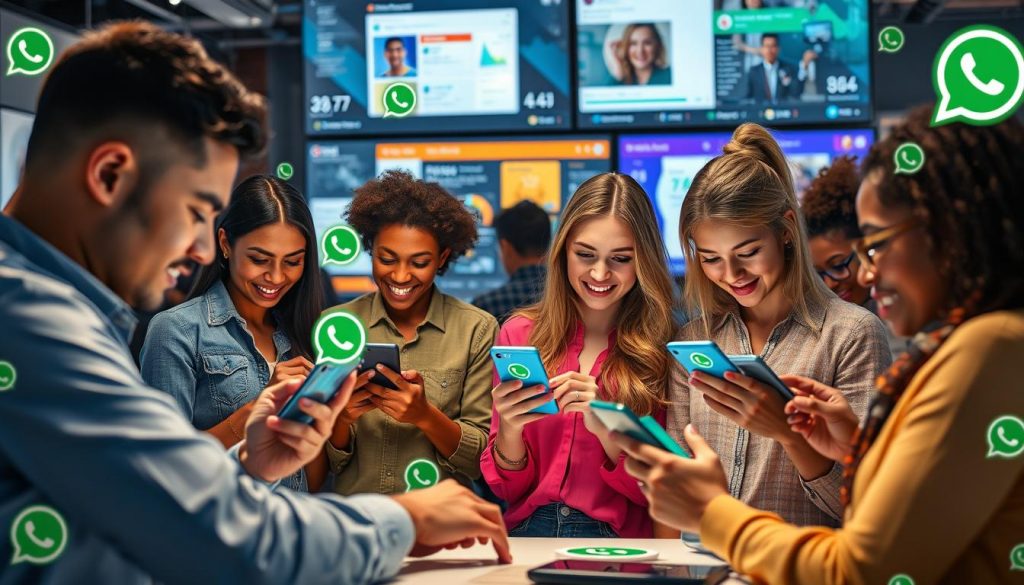 marketing digital engagement client promotions via WhatsApp