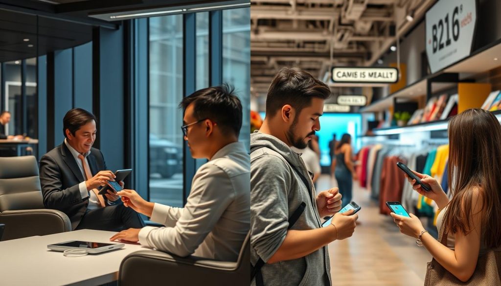 B2B vs B2C conversational marketing differences