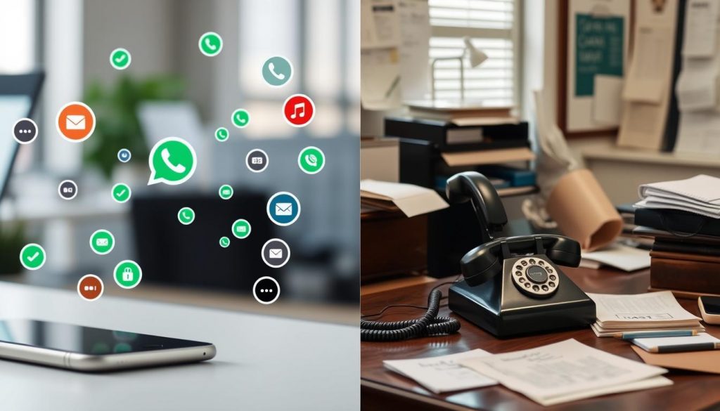 WhatsApp integration vs traditional communication