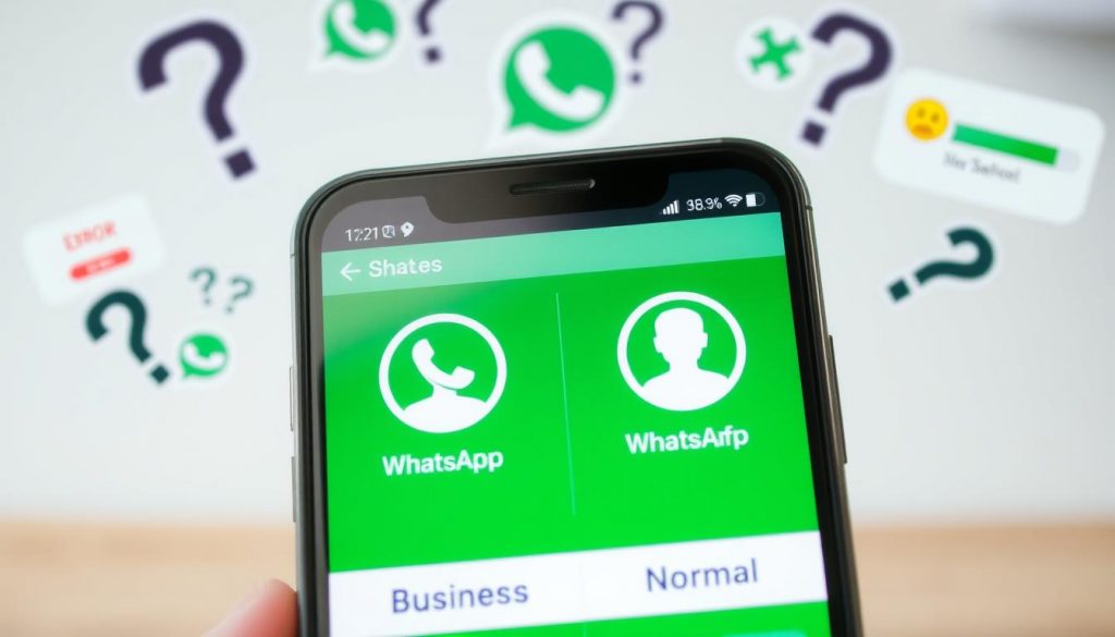 common issues in switching whatsapp profiles