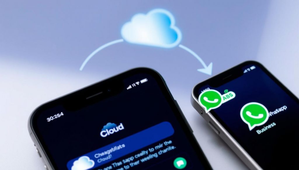 iCloud backup for restoring chats