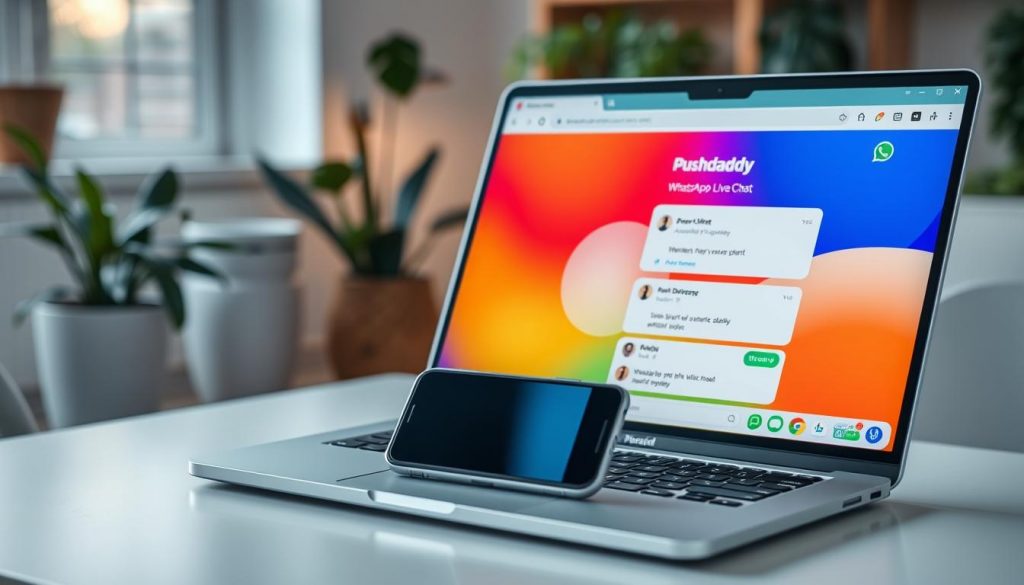 user-friendly Pushdaddy WhatsApp Live Chat