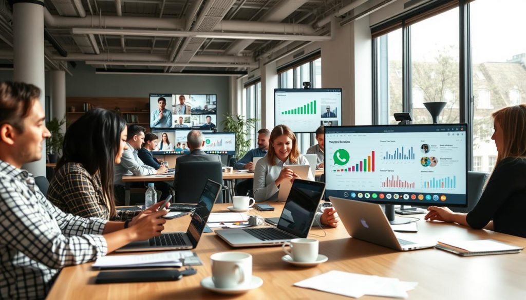 whatsapp business connections