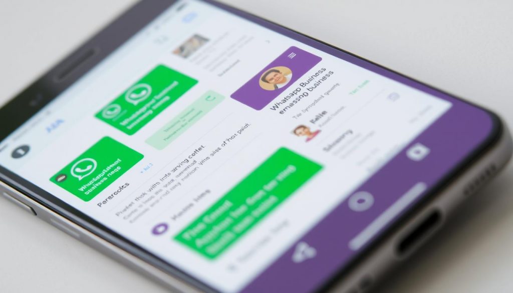 whatsapp business screenshot examples