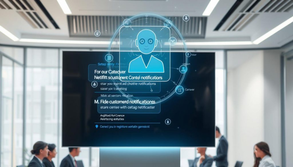 automated customer notifications with AI chatbot